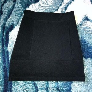 Black pencil skirt